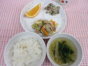 わくどき給食