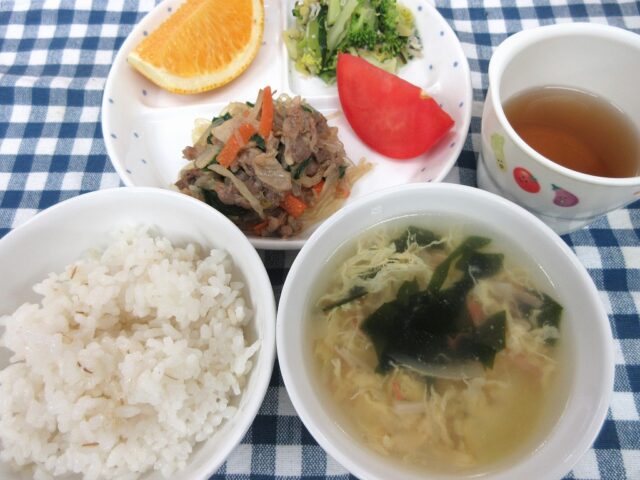 わくどき給食