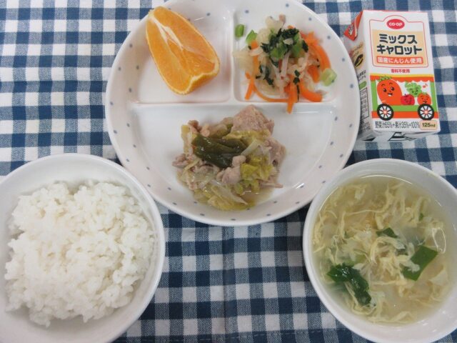 わくどき給食